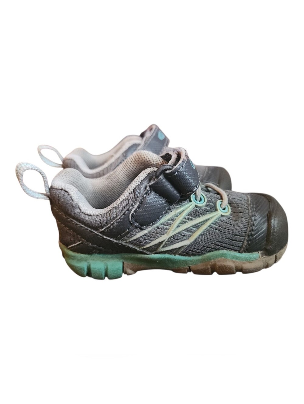 KEEN toddler Baby Boy Tennis Shoes Size 5M outdoor Gorpcore Gray Blue